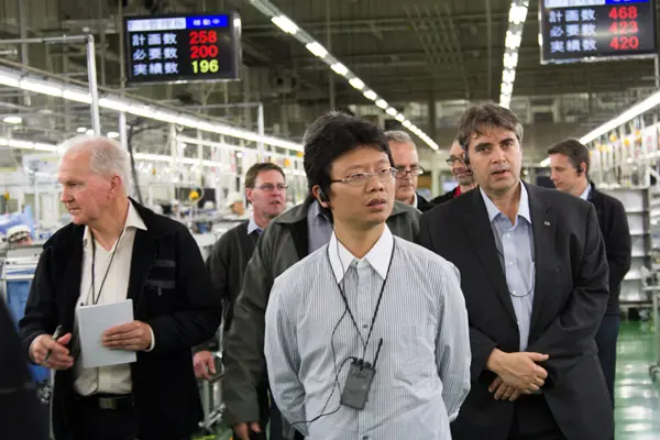 Lean Japan Tour Factory Tour