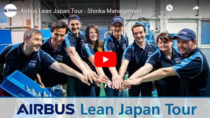 Vídeo del Tour Lean en Japón Airbus