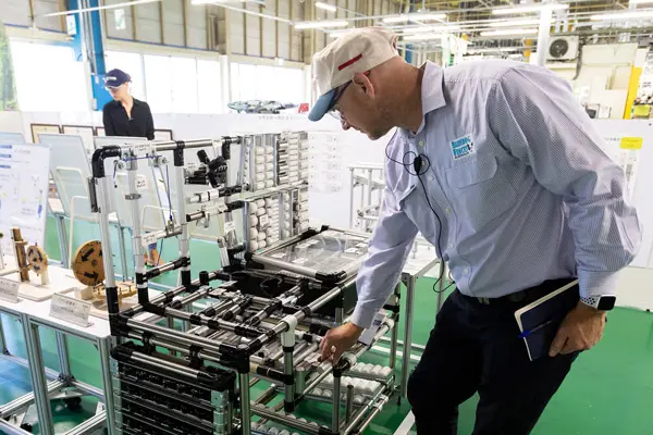 Pantalla de Toyota Boshoku Kyushu Kaizen Pantalla de Toyota Boshoku Kyushu Kaizen