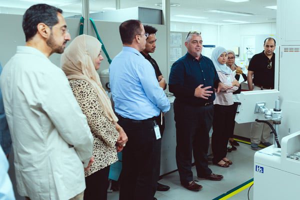 Visita al Hospital Universitario de la Ciudad de Osaka