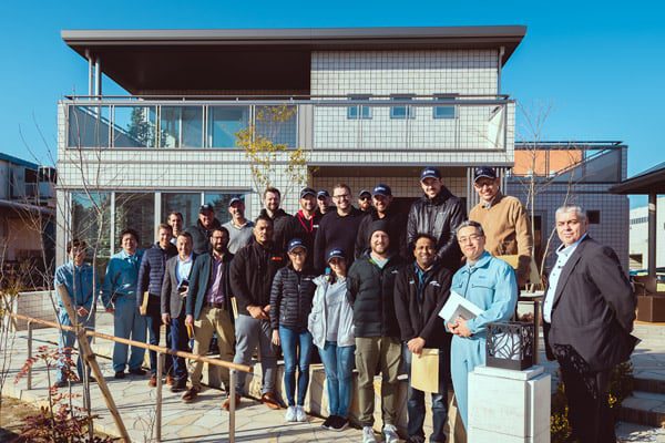 Sekisui Heim Tour Group Photo