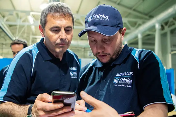 Time Study App Staff using mobile time study app